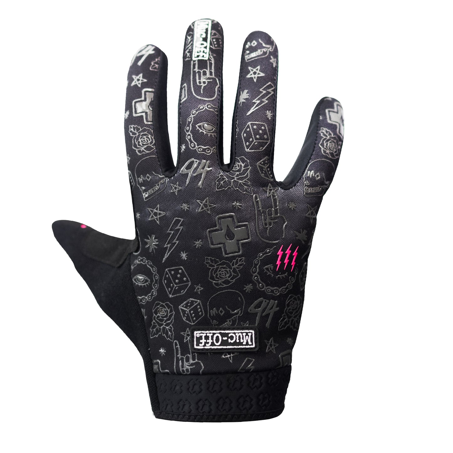 Muc-Off Rider Gloves - PUNK Size XL -MTB - BMX- Moto - Bike Free Del