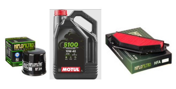 Service Kit Kawasaki ZX6-RR 2003 2004 Oil & Air
