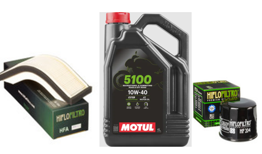 Service Kit Kawasaki ZX10R 2004 2005 Oil & Air