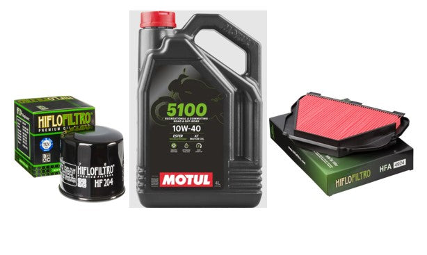 Service Kit Yamaha MT-09 2014-2020 Oil & Air Motul 5100 -10W/40