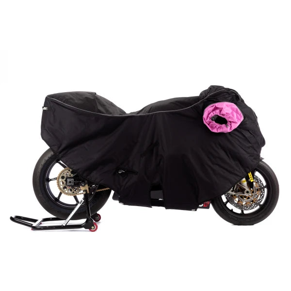 Bike Blanket Black-Pink