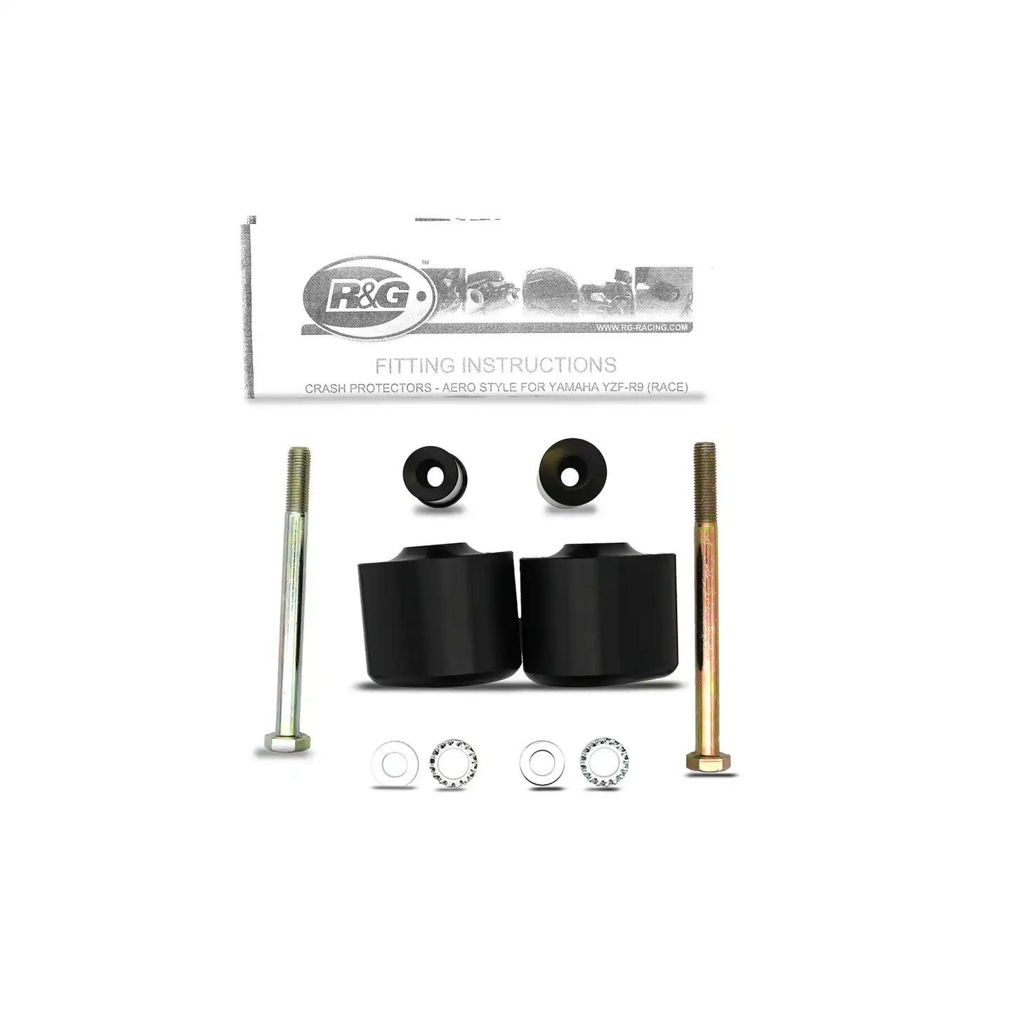 R&G Crash Protectors - Aero Style for Yamaha YZF-R9 (Race) '25- ( Drill Kit)