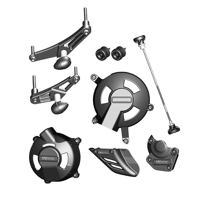 675/ST 675 STOCK Motorcycle Protection Bundle. 8mm Paddock