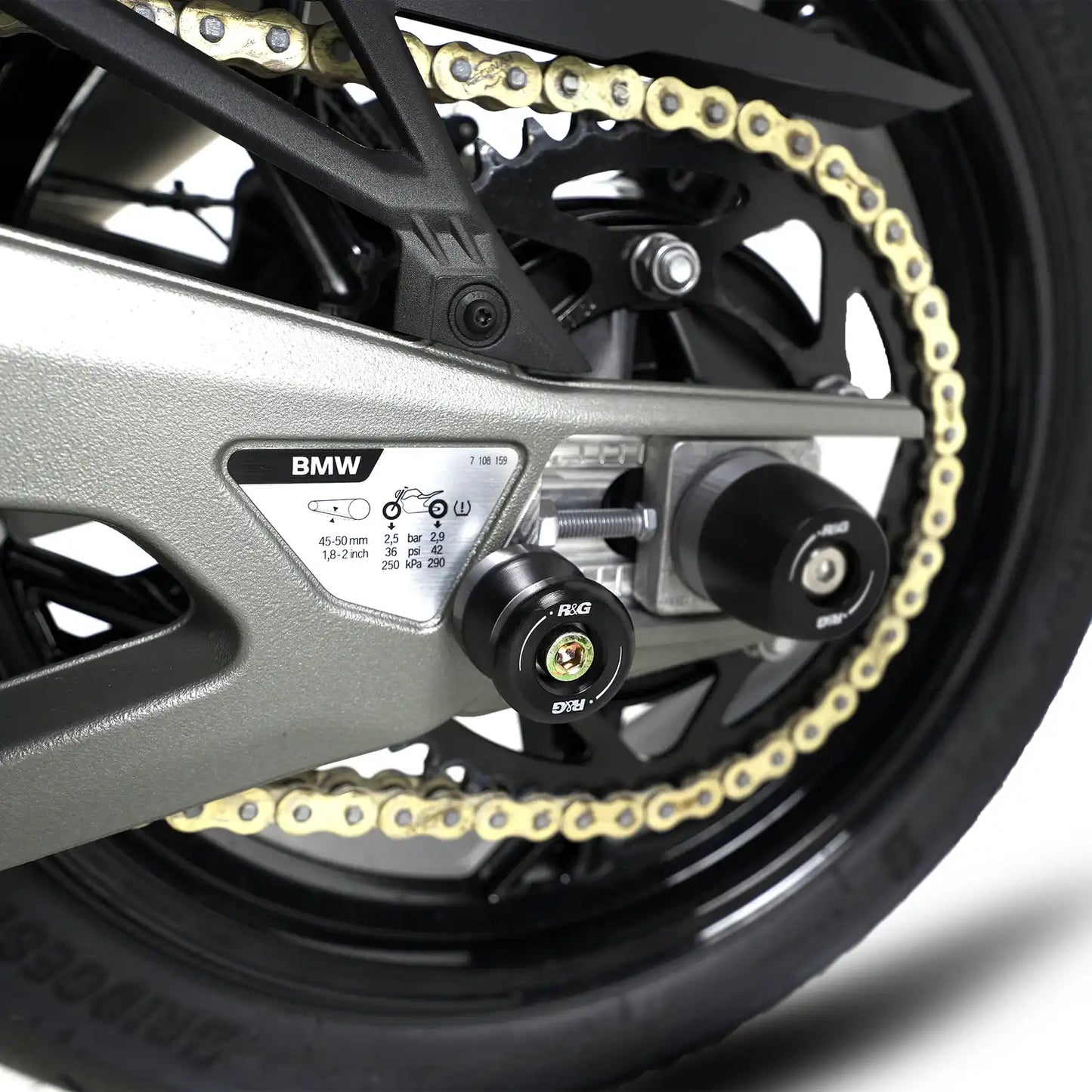 Cotton Reels for BMW S1000RR S1000R 2010-23, Triumph Street Triple R/RS 765 M8