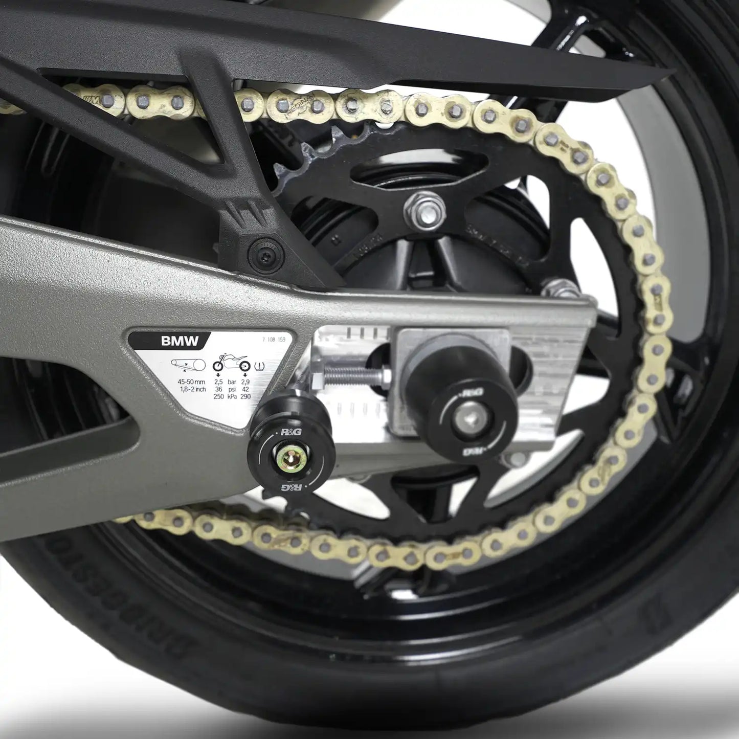 Cotton Reels for BMW S1000RR S1000R 2010-23, Triumph Street Triple R/RS 765 M8