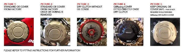 V4 R Clutch Cover 2019-2023