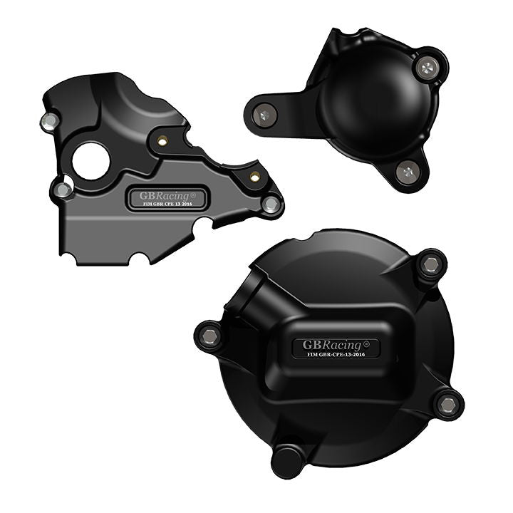 Moto 3 Honda Secondary Engine Cover Set Blank Lid