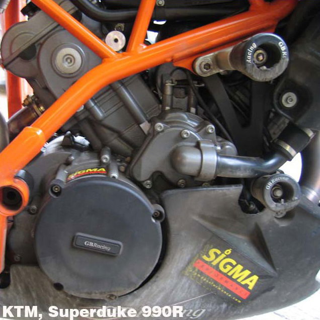 990/950 Gearbox / Clutch Cover