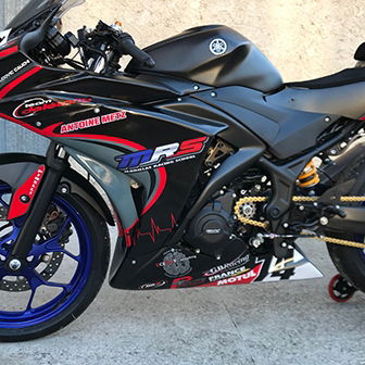 YZF-R3 & MT-03 Engine Cover SET 2015-22