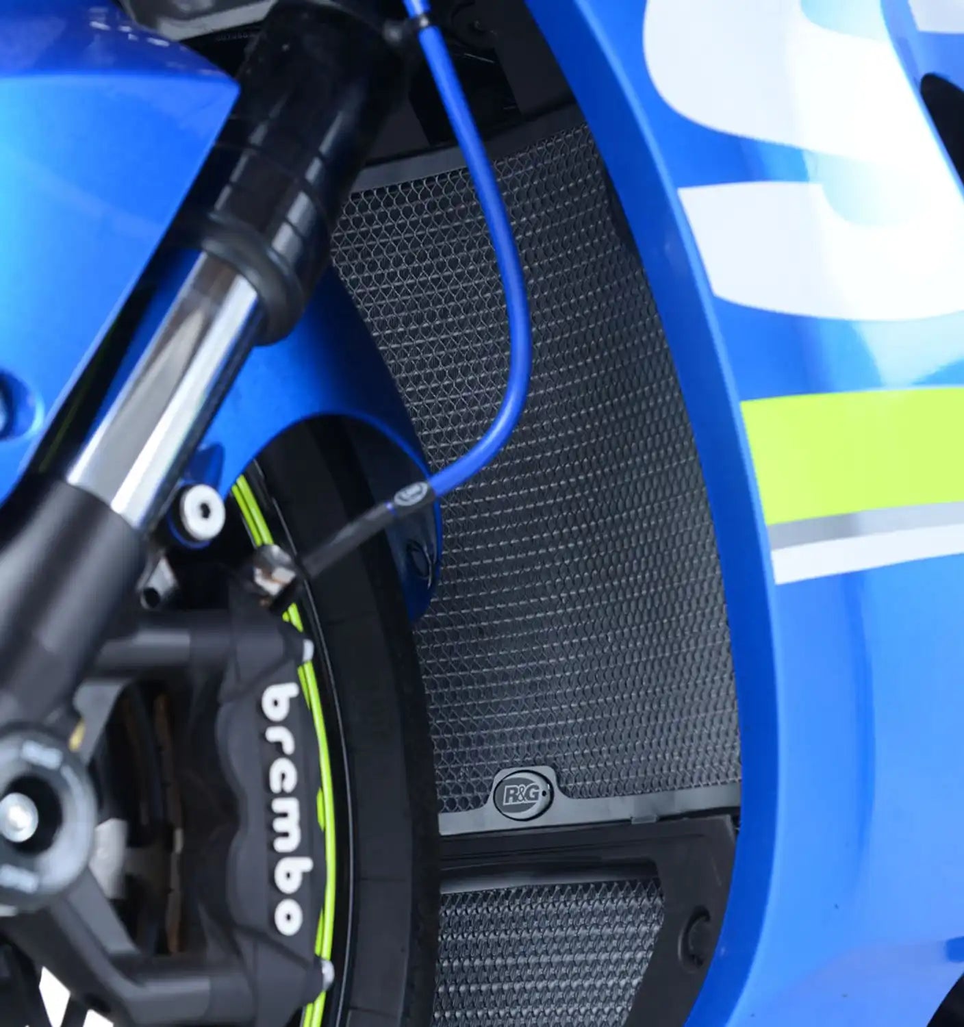 R&G Radiator Guard for Suzuki GSXR1000 '17- (L7) GSX-R1000R '17- Black