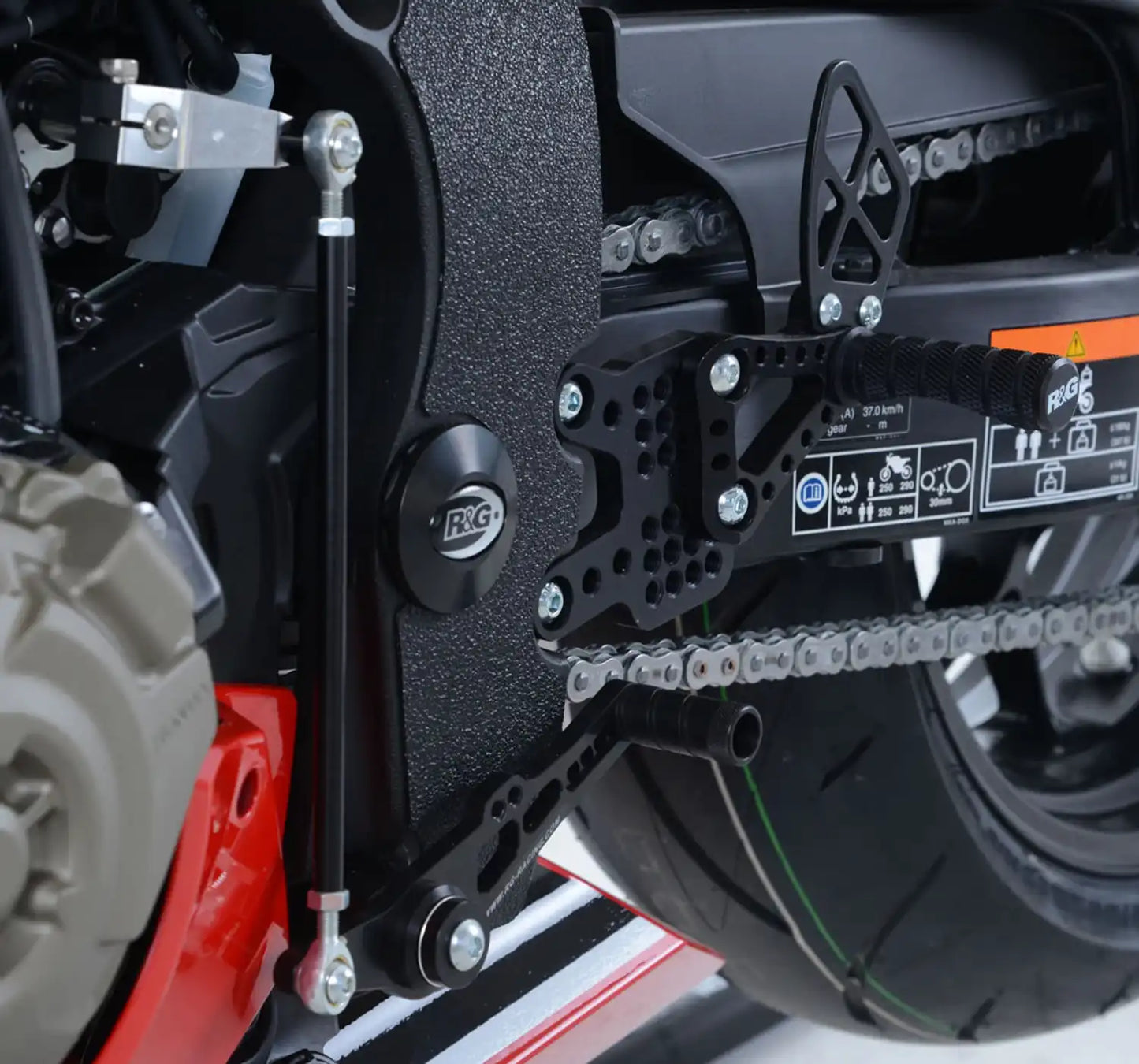 Adjustable Rearsets for HONDA CBR1000RR ('2008-2019 ), SP ('2014-2016)