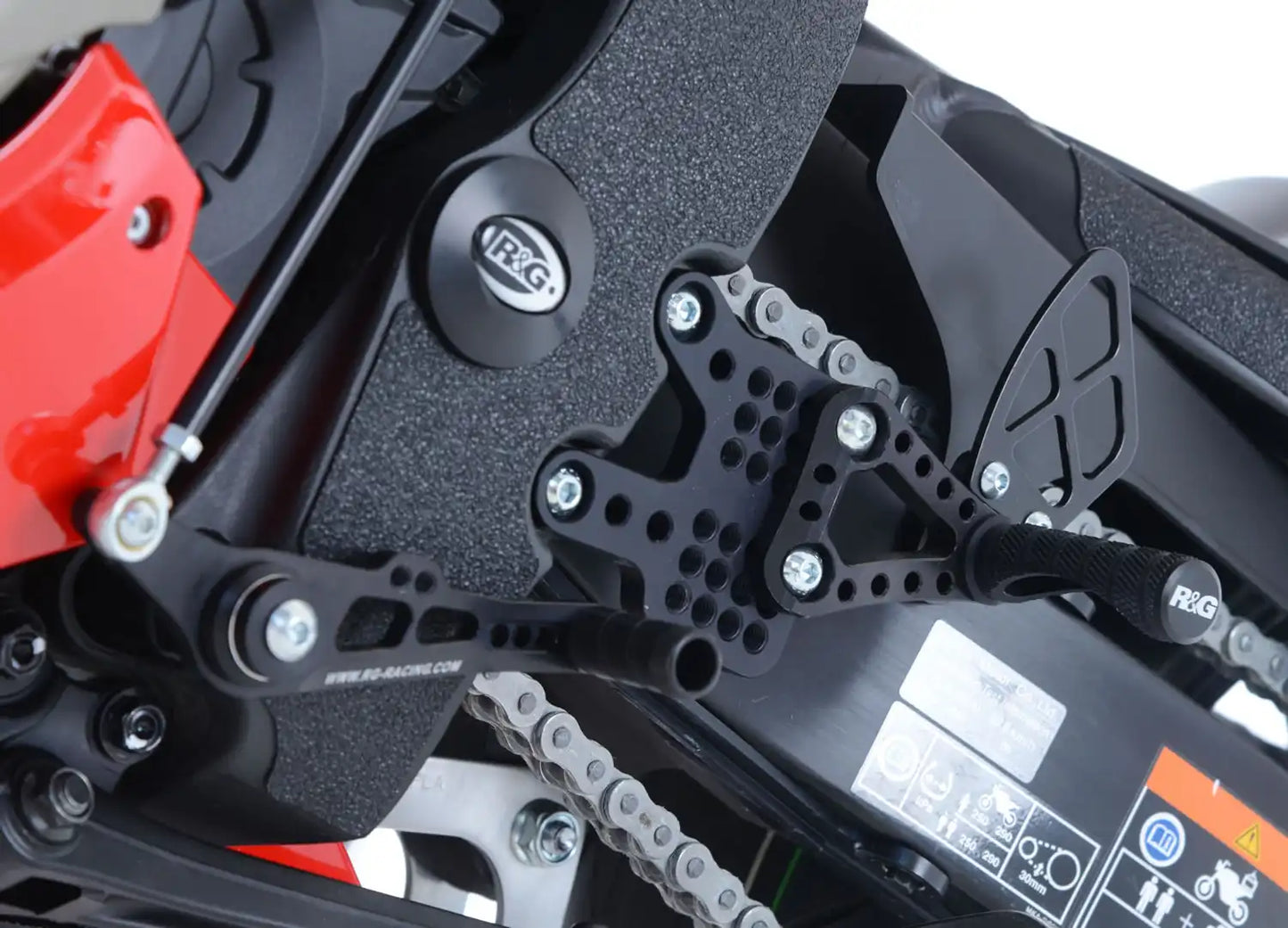 Adjustable Rearsets for HONDA CBR1000RR ('2008-2019 ), SP ('2014-2016)