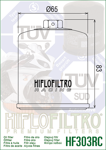 Hiflow HF303RC Oil Filter