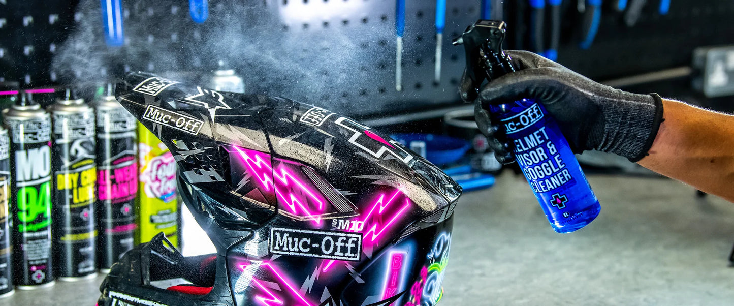 Muc-Off Helmet, Visor And Goggle Cleaning Kit Gift Set