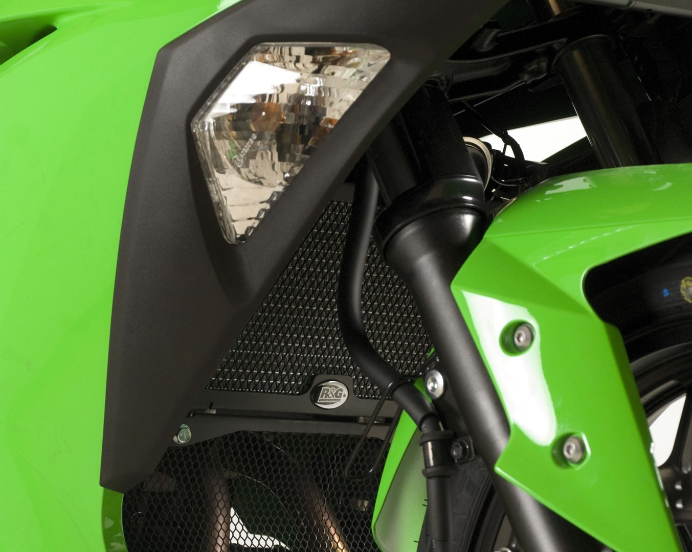 Radiator Guards for Kawasaki Ninja 250 ('08-'17) Ninja 300 ('12-) & Z250 '13-18' Black