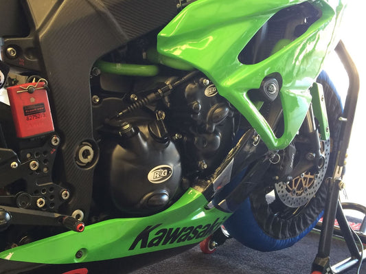 Engine Case Cover Kit (3pc) for the Kawasaki ZX6R '09-'14  Race Series