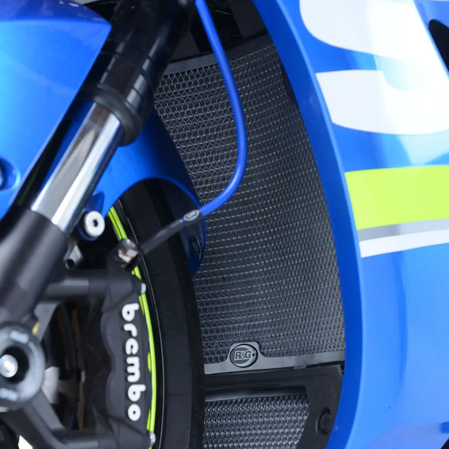 R&G Radiator Guard for Suzuki GSXR1000 '17- (L7) GSX-R1000R '17- Black
