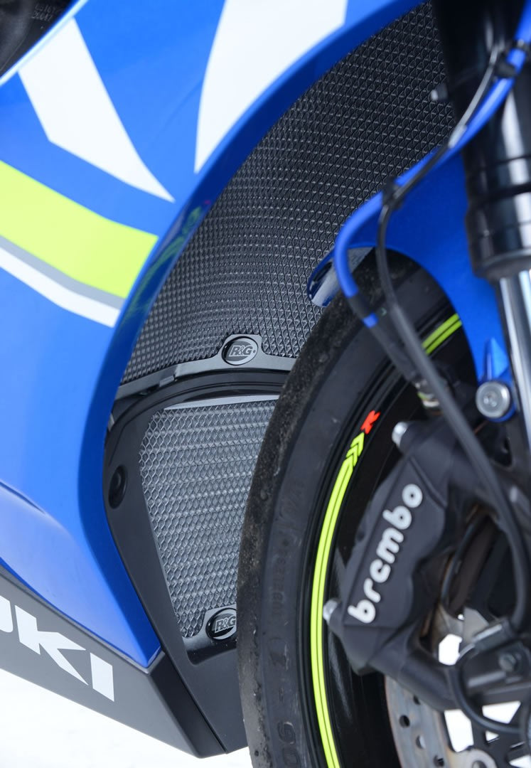 Radiator Guard and Oil Cooler Guard Kit for Suzuki GSX-R1000 '17- '24 / GSX-R1000R '17- '24 Black