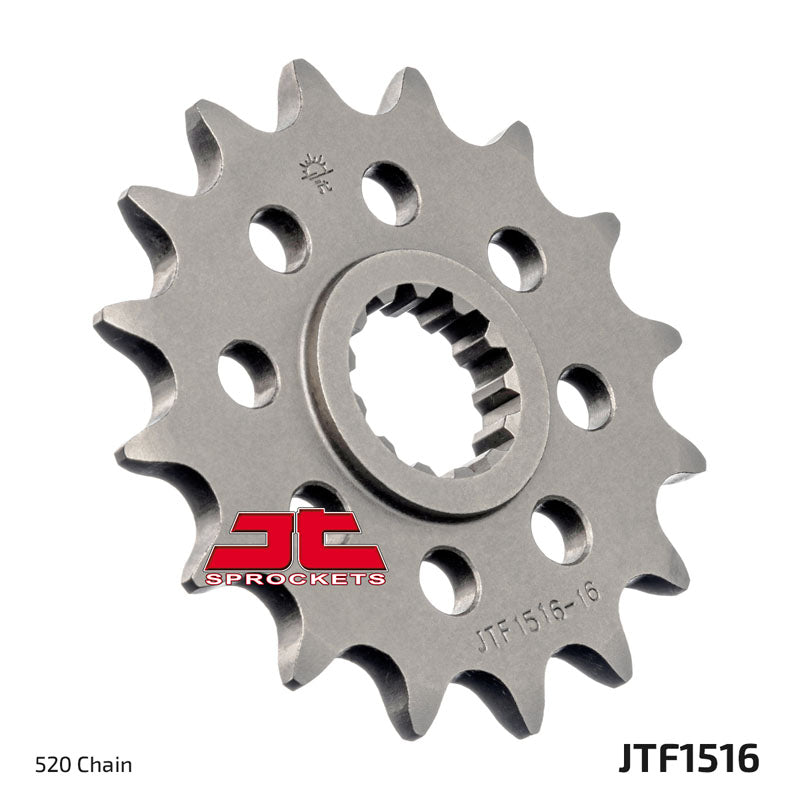 JT 15 Teeth Front Sprocket JTF1516.15 for <<< 520 Chain Conversion Kawasaki ZX-10R (ZX1000) Ninja 2004 to 2025