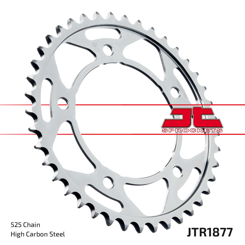 JT 45 Teeth Rear Sprocket JTR1877.45 for <<<Standard 525 Chain Yamaha YZF R1 2015-2024