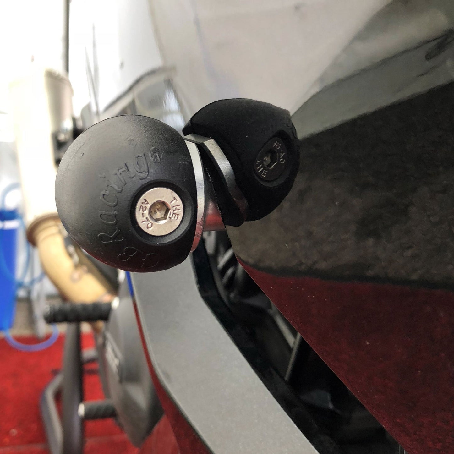 Bullet Frame Slider - Right Hand Side - Ninja 400 2018-23 & Ninja 500 2024