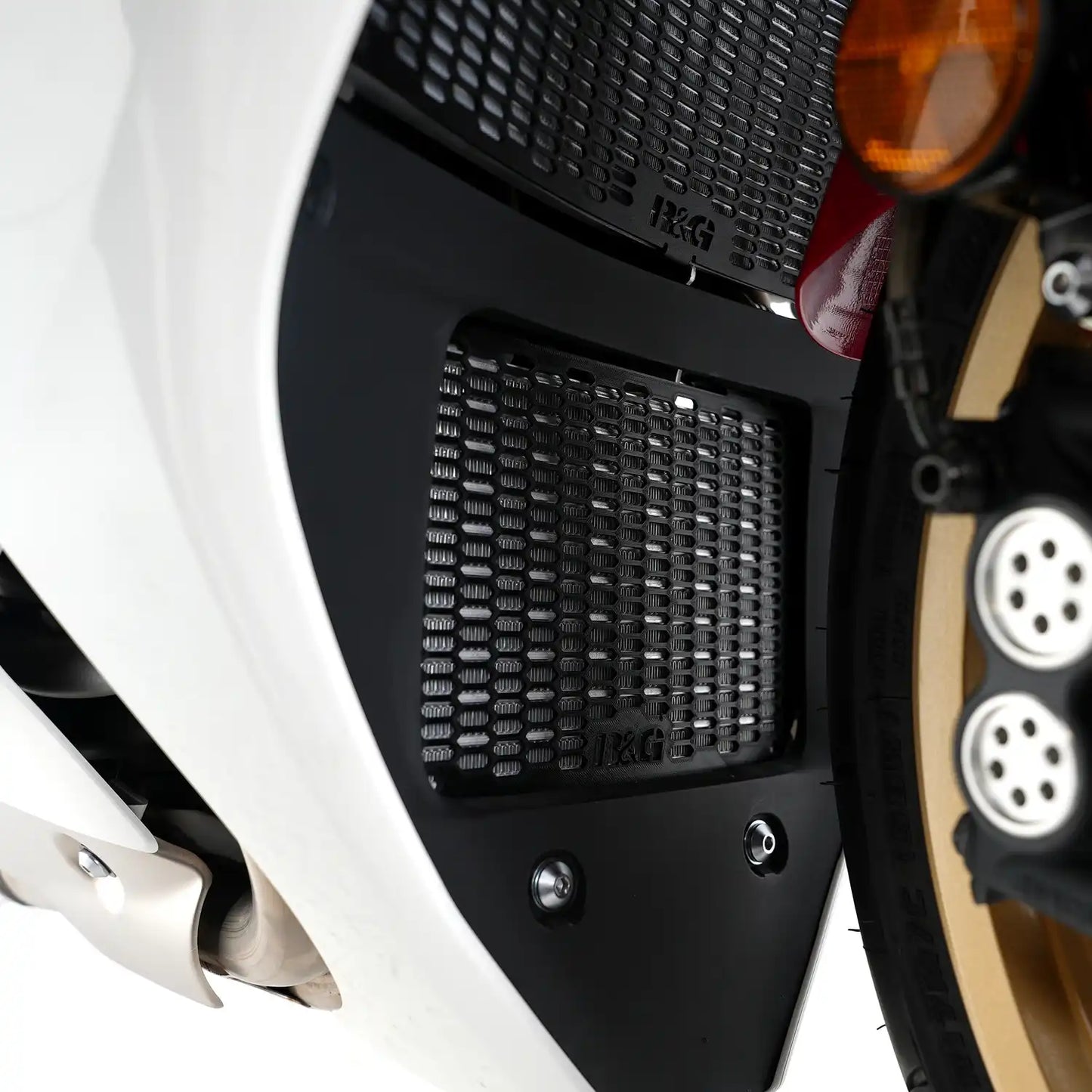 R&G Racing PRO Oil Cooler Guard for Yamaha YZF-R1 '15- Black