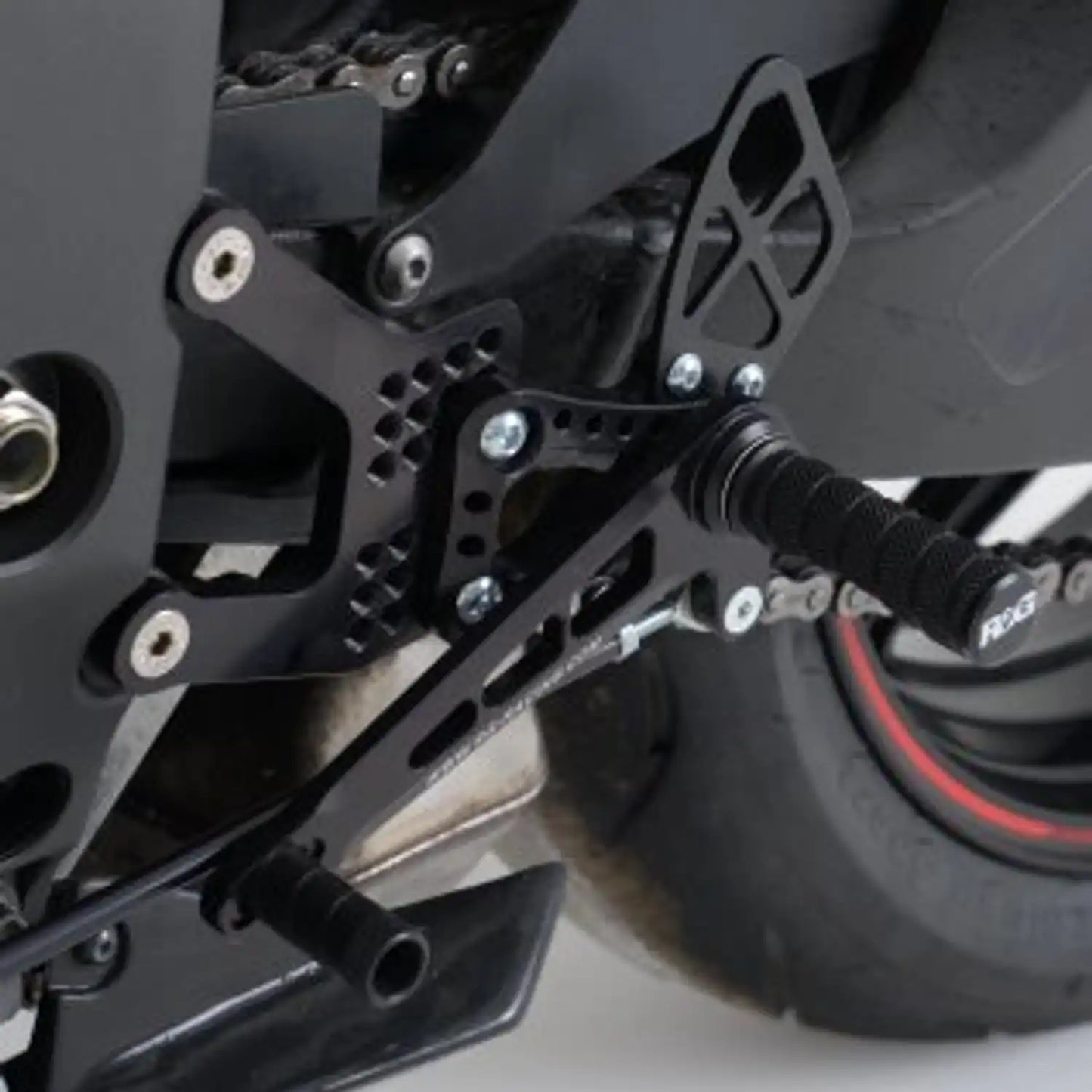 Adjustable Rearsets for Kawasaki ZX6R ('2007- ) RACE SETUP