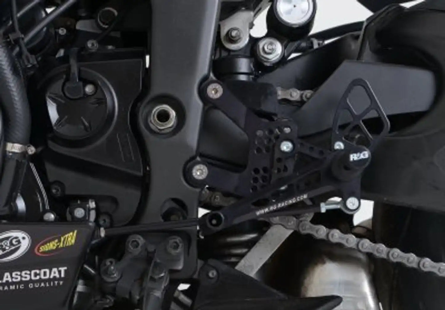 Adjustable Rearsets for Kawasaki ZX6R ('2007- ) RACE SETUP
