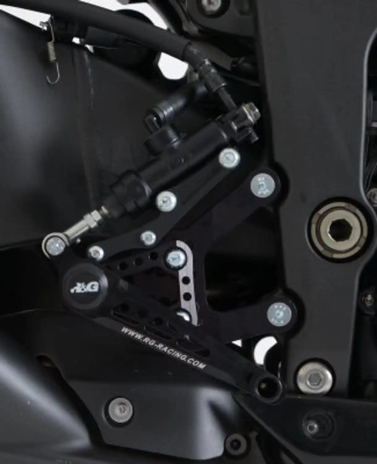 Adjustable Rearsets for Kawasaki ZX6R ('2007- ) RACE SETUP