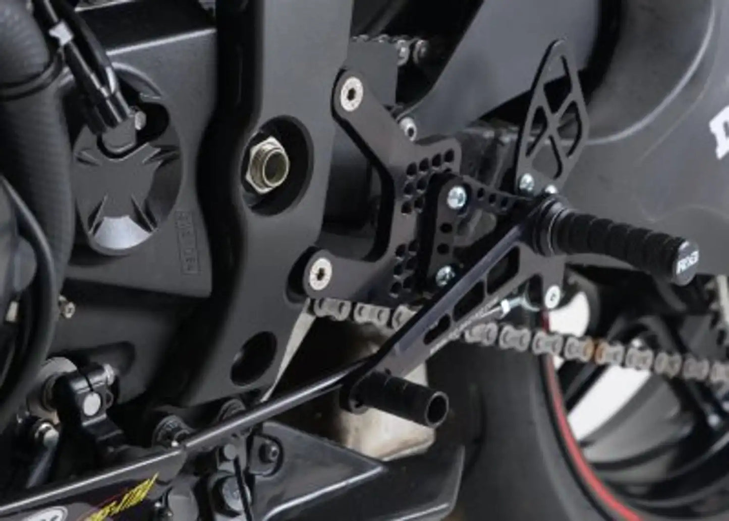 Adjustable Rearsets for Kawasaki ZX6R ('2007- ) RACE SETUP