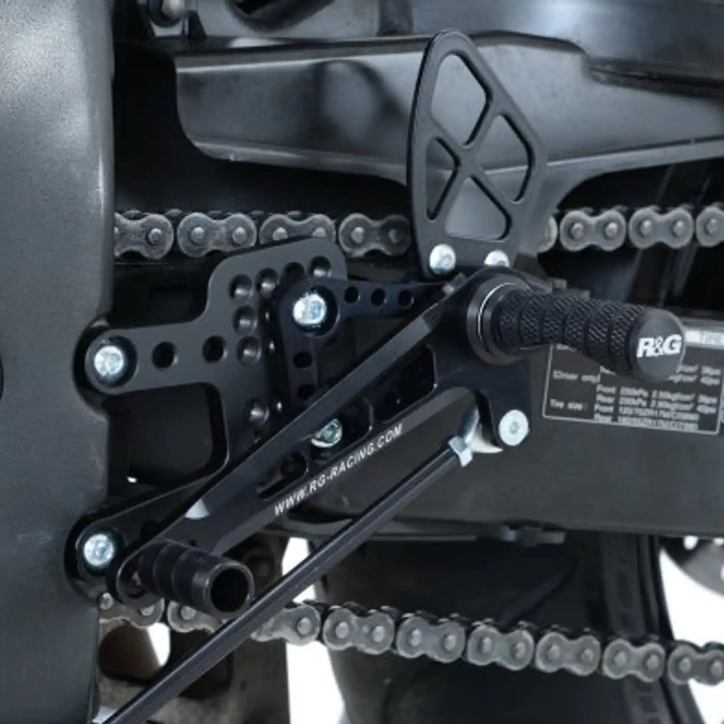 Adjustable Rearsets for Honda CBR600RR ('2003- )
