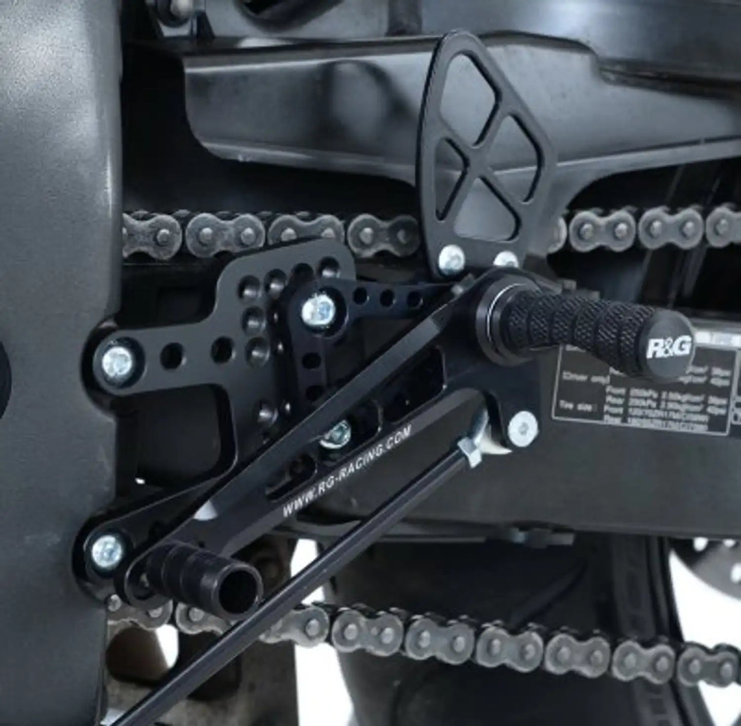 Adjustable Rearsets for Honda CBR600RR ('2003- )