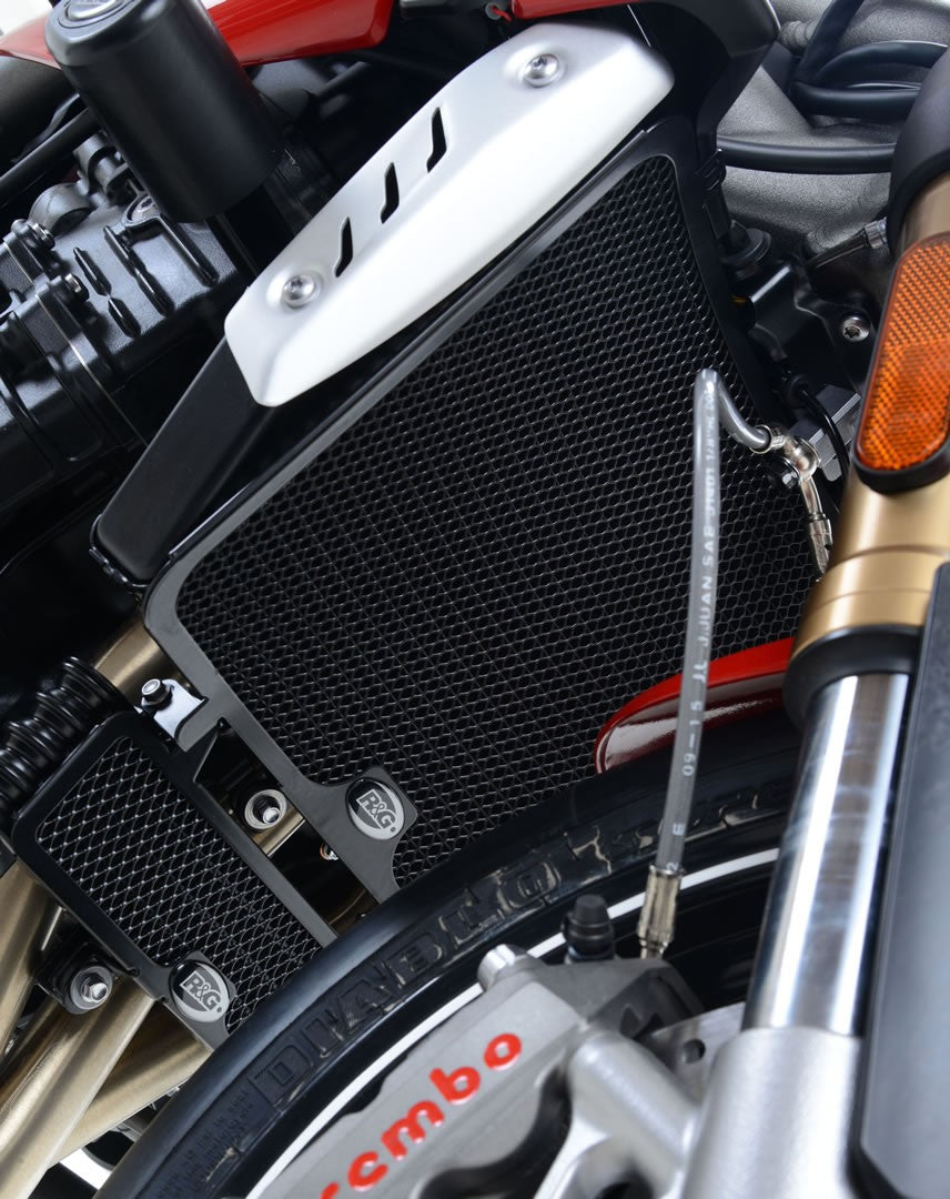 Radiator Guards for Triumph Speed Triple S/R '16- & Speed Triple RS '18-'20 Black