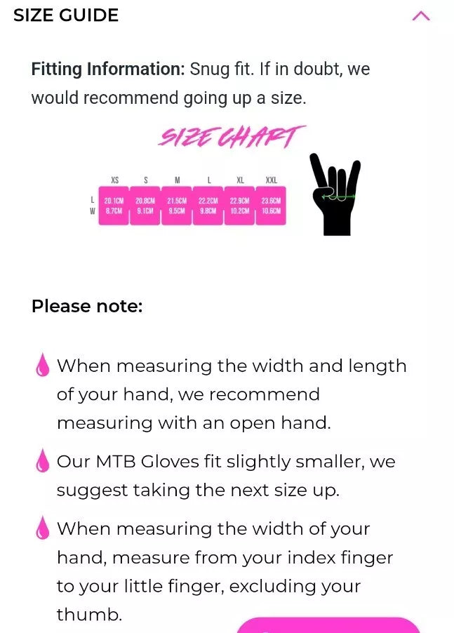 Muc-Off Rider Gloves - PUNK Size XL -MTB - BMX- Moto - Bike Free Del