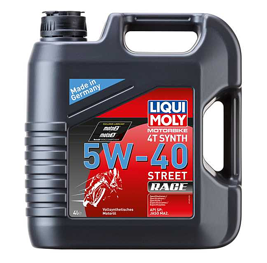 Liqui Moly Motorbike 4T Synth 5W-40 Street Race  4L