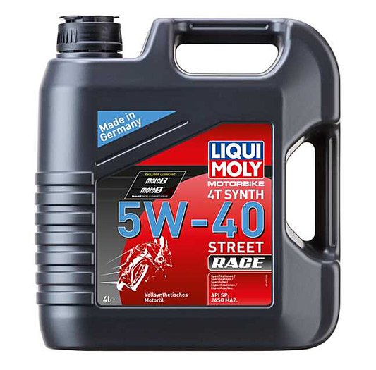 Liqui Moly Motorbike 4T Synth 5W-40 Street Race  4L