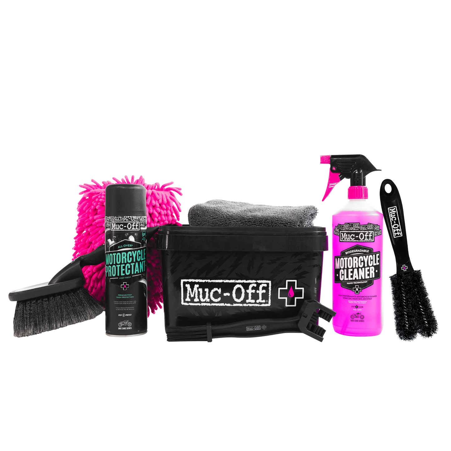 Muc-Off 8 in 1 Motorcycle - Moto Bike Moto Cross MX Cleaning kit Gift Set