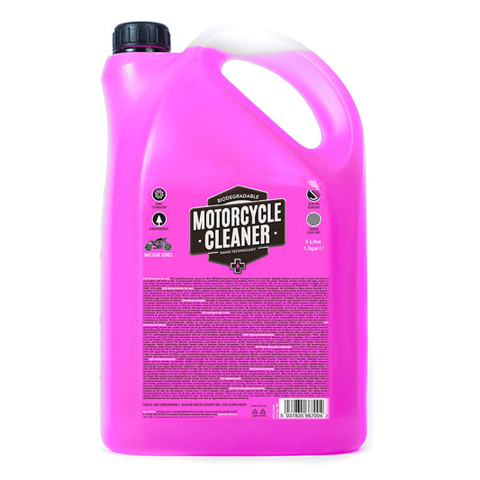 Muc-Off Nano Tech Motorcycle Cleaner 5 Ltr - MTB Moto Scooter Off Road Free Del