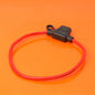 Inline fuse holder suitable for Mini Blade Fuses.