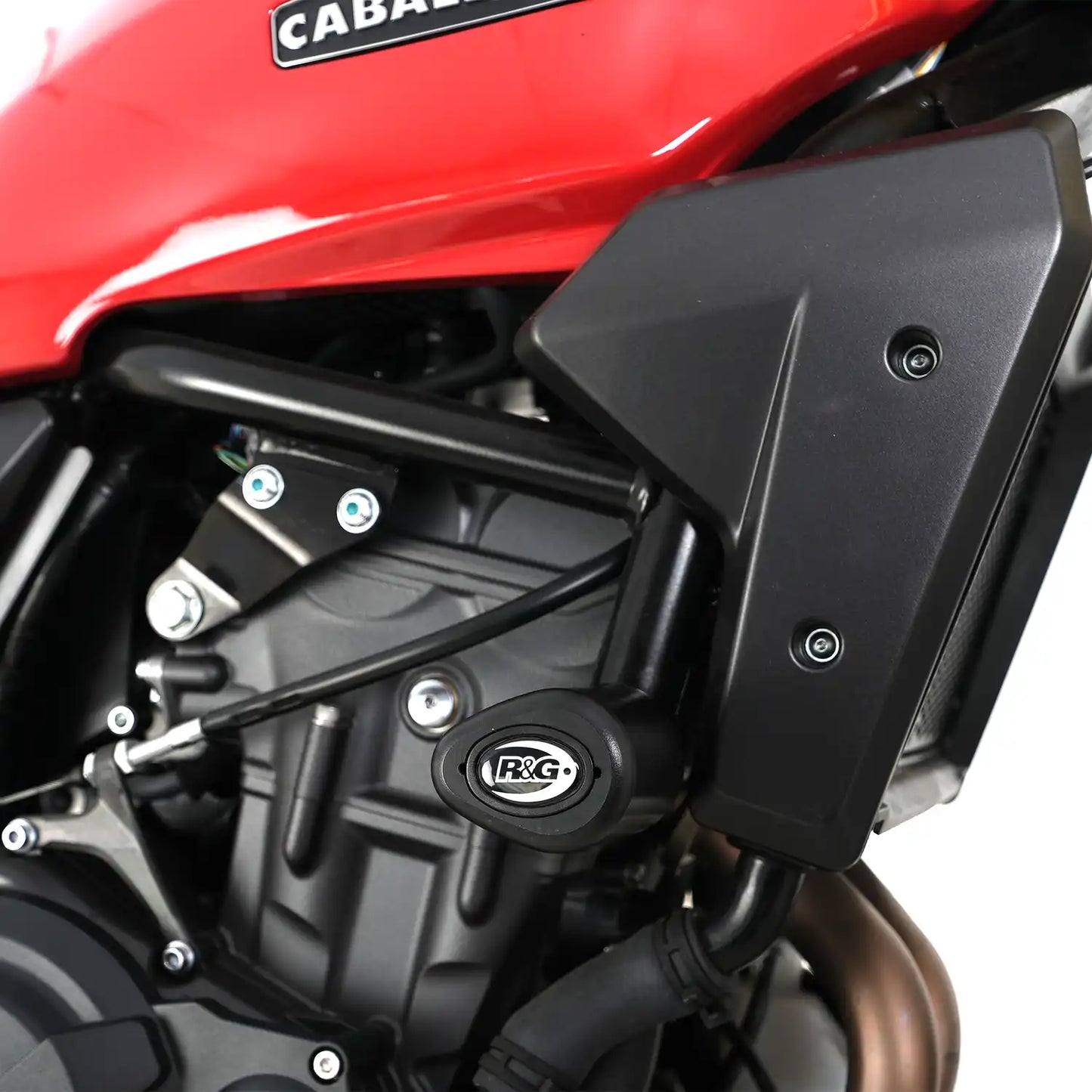 R&G Aero Crash Protectors for Yamaha MT-07 '14- (FZ-07), XSR700 '16-, Fantic Caballero 700 '23- and Tracer 700 '16-'20 (FJ-07)