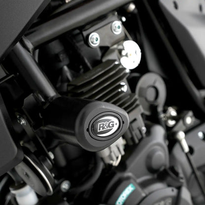 R&G Aero Crash Protectors for Yamaha MT-07 '14- (FZ-07), XSR700 '16-, Fantic Caballero 700 '23- and Tracer 700 '16-'20 (FJ-07)