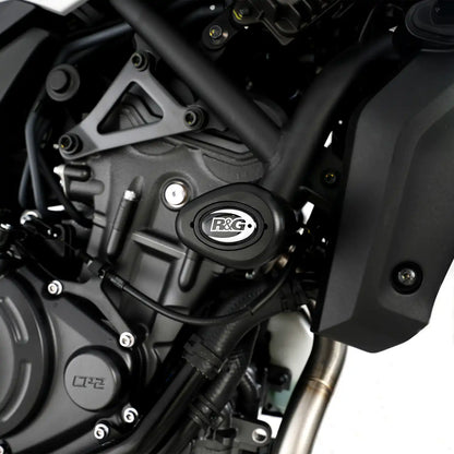 R&G Aero Crash Protectors for Yamaha MT-07 '14- (FZ-07), XSR700 '16-, Fantic Caballero 700 '23- and Tracer 700 '16-'20 (FJ-07)