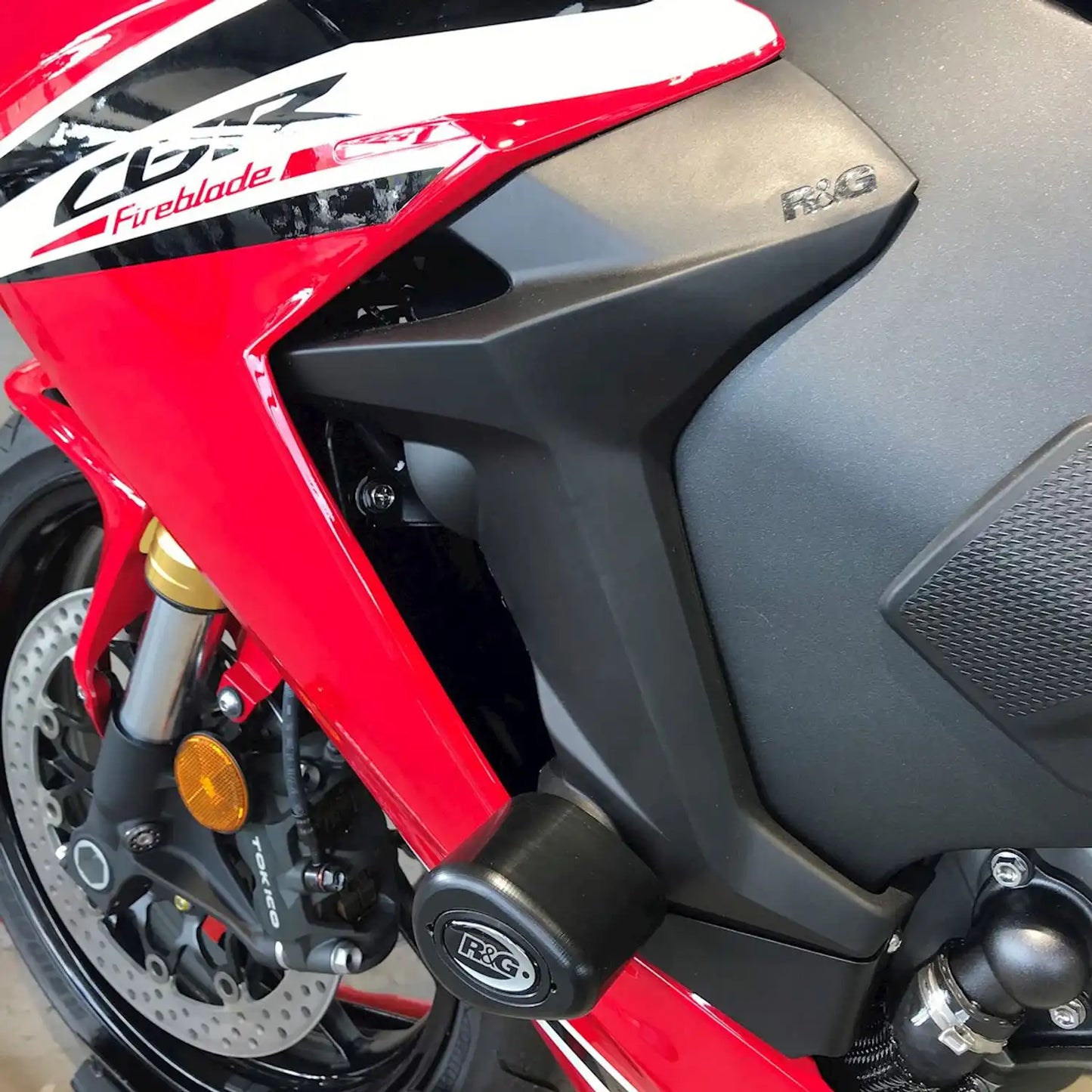 Crash Protectors - Aero Style for Honda CBR1000RR '17-'19 [Non-Drill Kit]