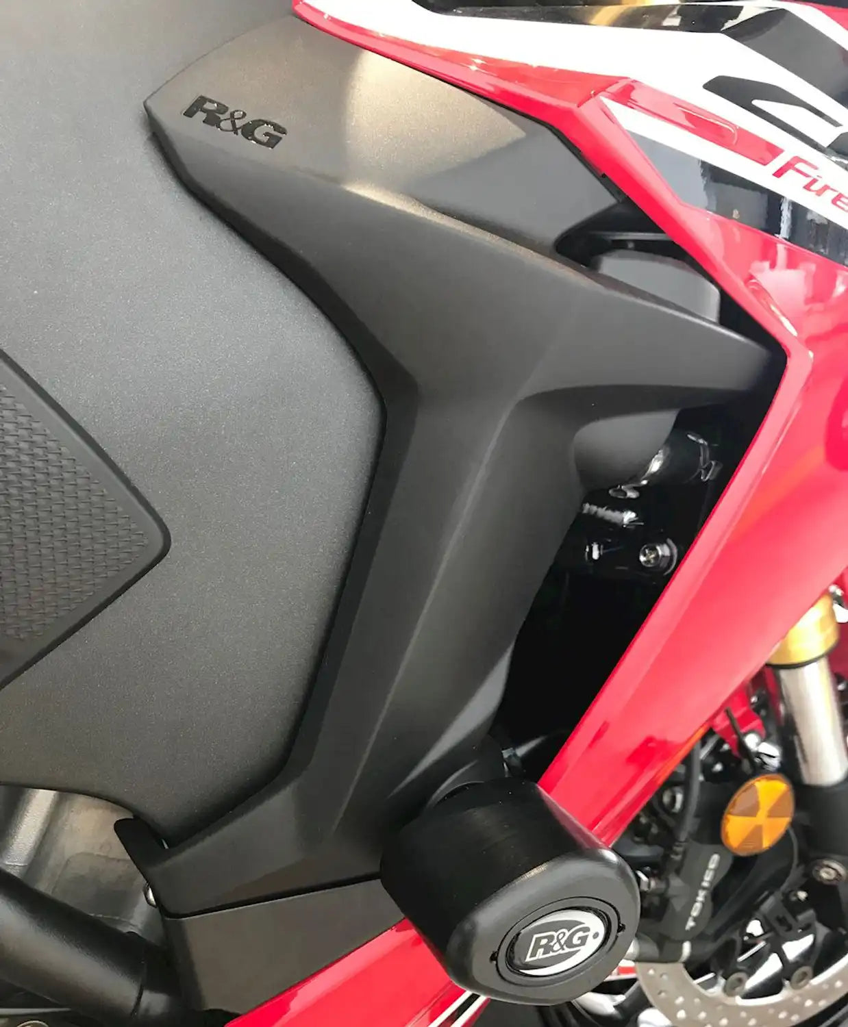 Crash Protectors - Aero Style for Honda CBR1000RR '17-'19 [Non-Drill Kit]