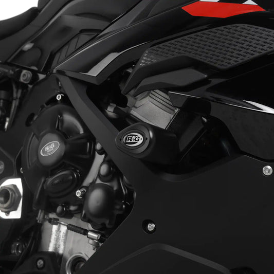 R&G Crash Protectors Black - Aero Style (SYMMETRICAL Kit) BMW M1000R 2023 - 2024