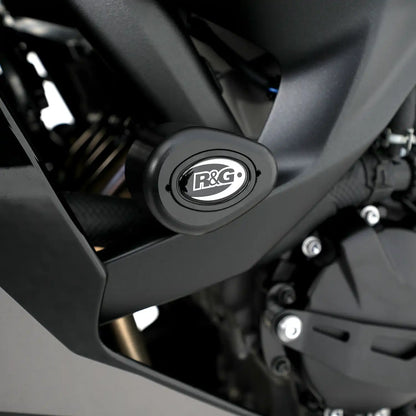 R&G Aero Style (Non-Drill) Crash Protectors for Kawasaki ZX6-R 2024 onwards