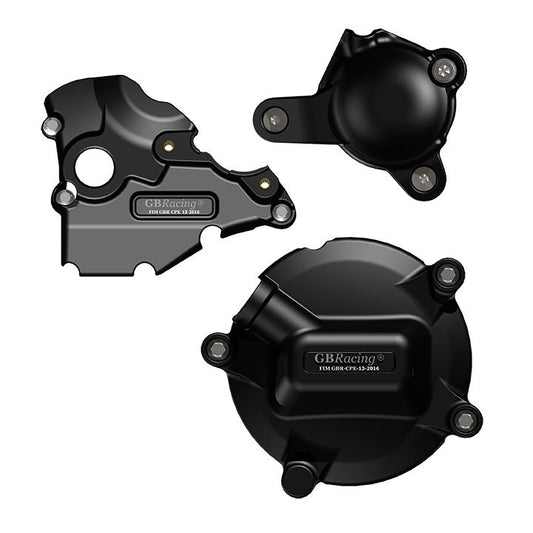 Moto 3 Honda Secondary Engine Cover Set Blank Lid