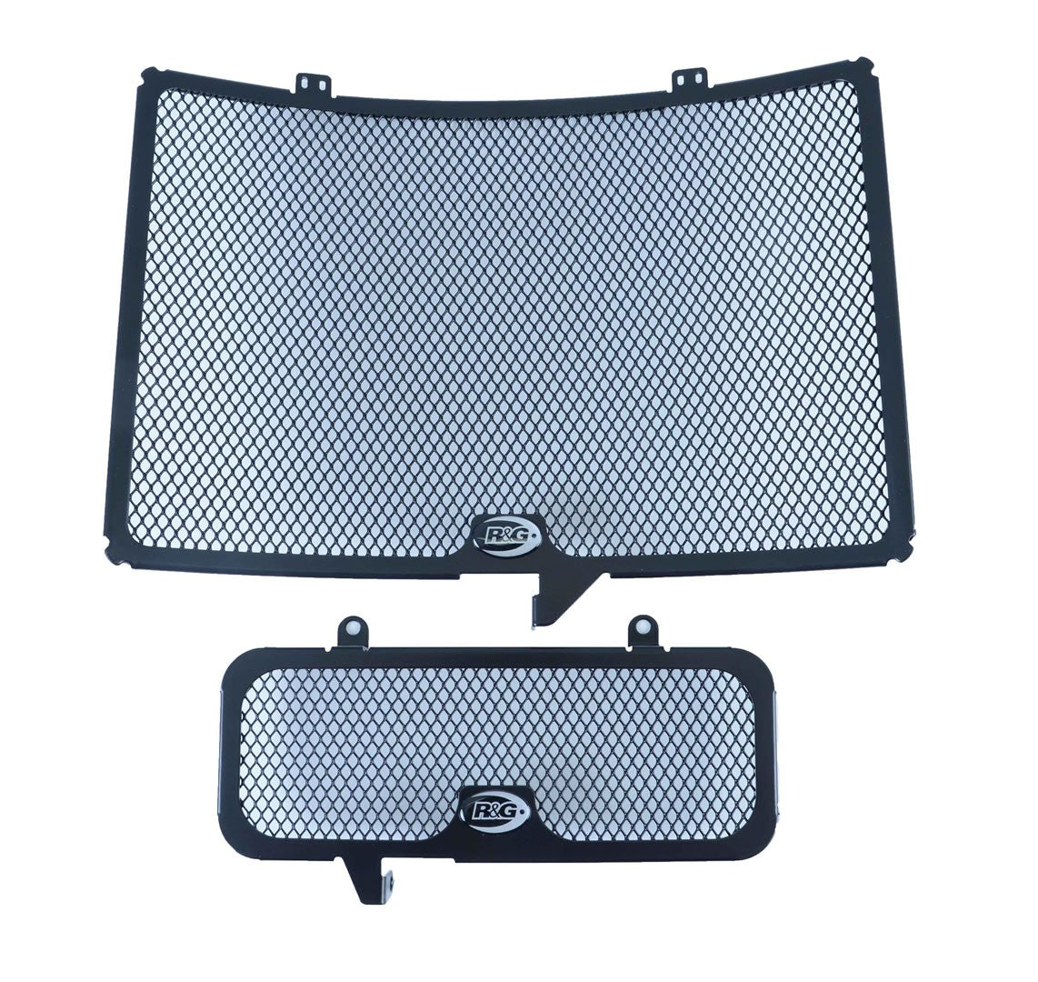 Radiator Guard and Oil Cooler Guard Kit for Suzuki GSXR 1000 '03-'04 Black