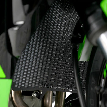 R&G PRO Radiator Guard for Kawasaki ZX-6R 19- 24  Black