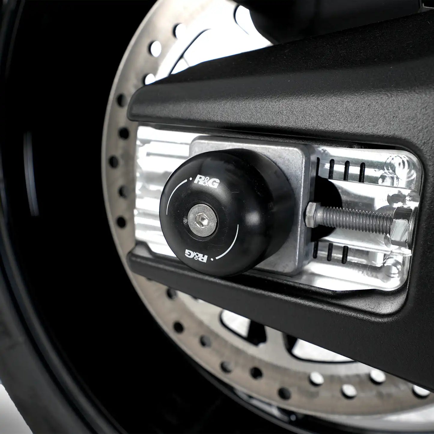 R&G Swingarm Protectors for multiple BMW, Suzuki & Yamaha models & Voge DS900X '24-‘